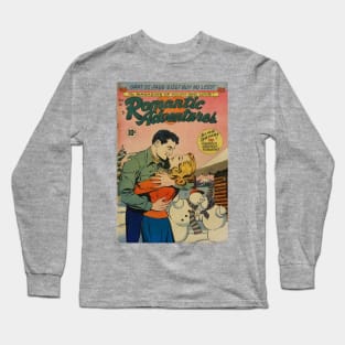 Vintage "Romantic Adventures" Cover Long Sleeve T-Shirt